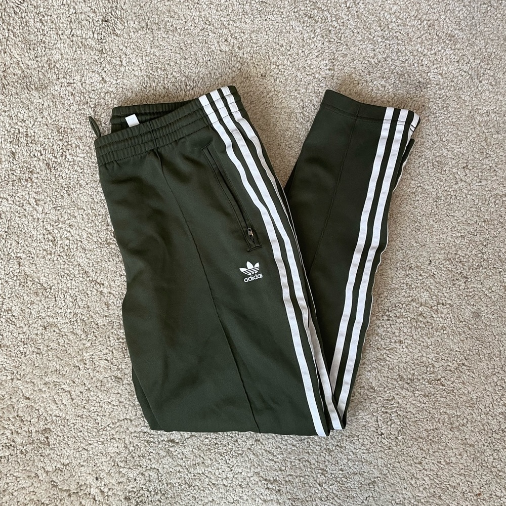 Adidas Green Track Pants
